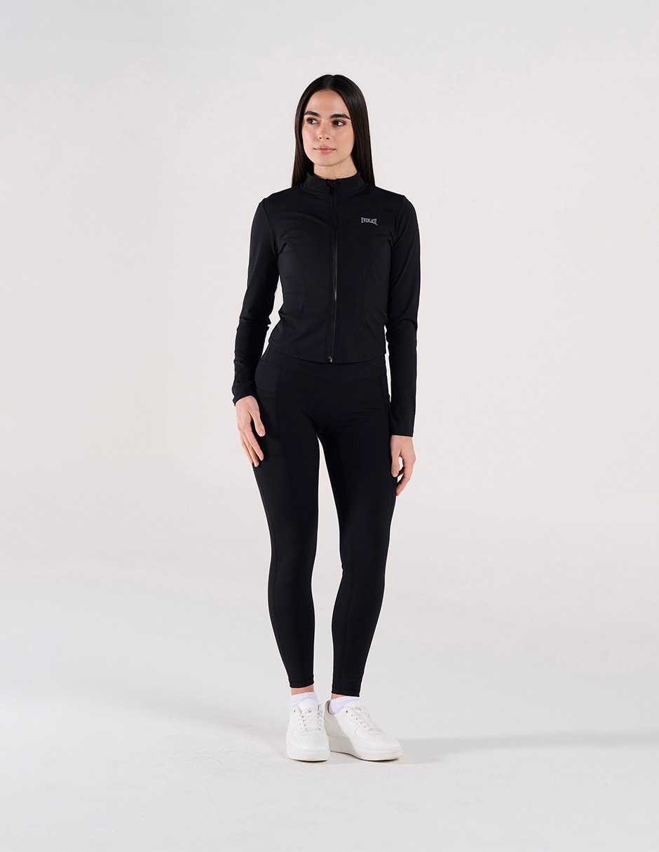 Chamarra para entrenamiento active trainning fitness de mujer 4