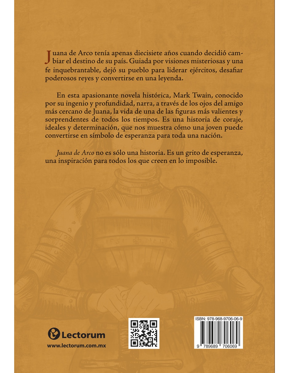 Libro JUANA DE ARCO de MARK TWAIN